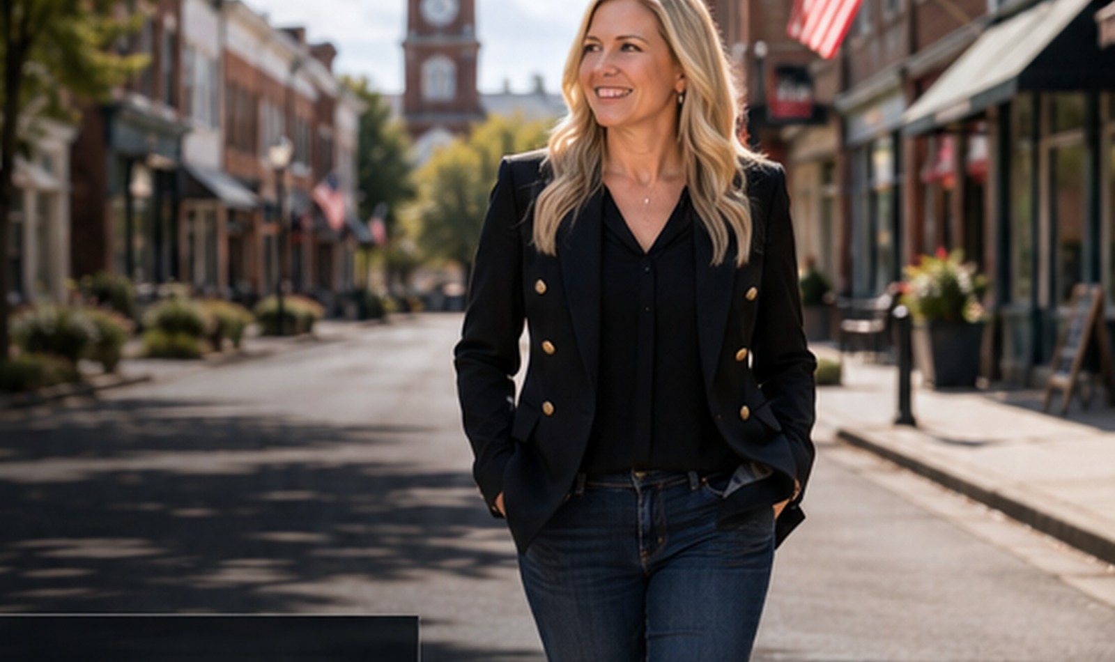 Jen in a Northern Virginia community